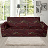 Kangaroos Pattern Print Design 05 Sofa Slipcover