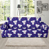 Maltese Pattern Print Design 02 Sofa Slipcover