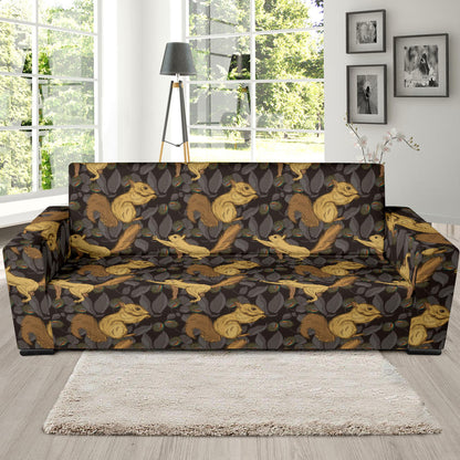 Squirrel Print Design LKS309 Sofa Slipcover