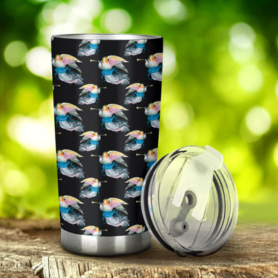 Angel with Wings Beautiful Design Print Tumbler