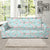 Cherry Blossom Pattern Print Design 02 Sofa Slipcover