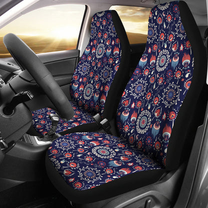Suzani Print Design LKS305 Car Seat Covers