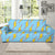 Lightning Thunder Pattern Print Design 02 Sofa Slipcover