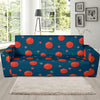 Basketball Pattern Print Design 02 Sofa Slipcover