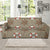 Nautical Pattern Print Design A02 Sofa Slipcover