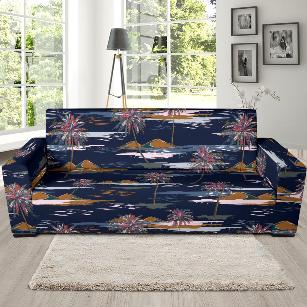 Pacific island Pattern Print Design A06 Sofa Slipcover