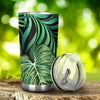 Green Fresh Tropical Palm Leaves Tumbler