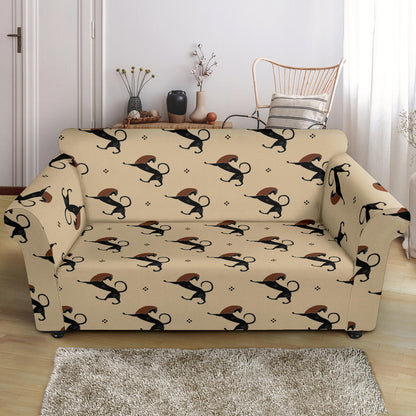 Ancient Greek Print Design LKS3011 Loveseat Couch Slipcover