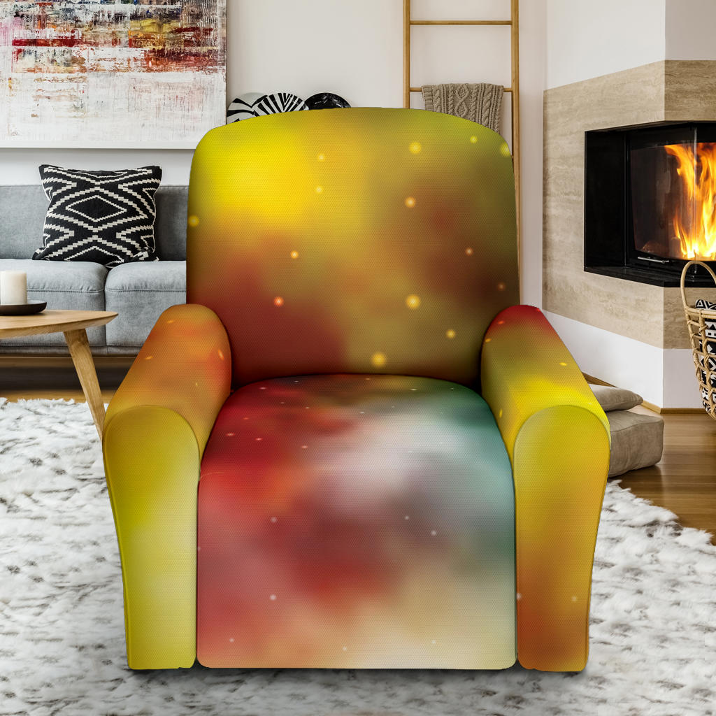 Nebula Pattern Print Design A04 Recliner Slipcover with Pocket
