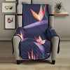 Bird Of Paradise Pattern Print Design BOP015 Armchair Cover Protector