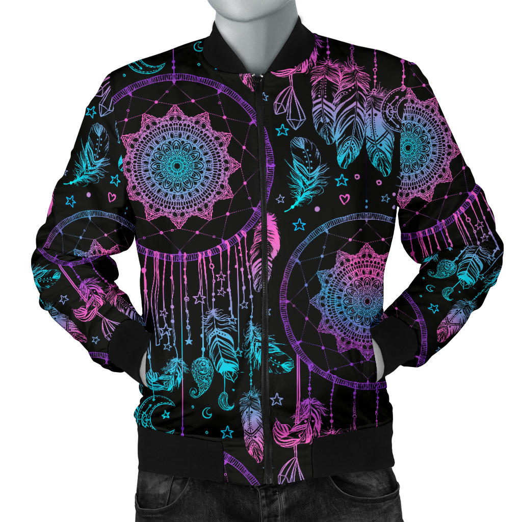 Dream catcher boho mandala Men Bomber Jacket