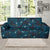 Schnauzers Pattern Print Design A04 Sofa Slipcover