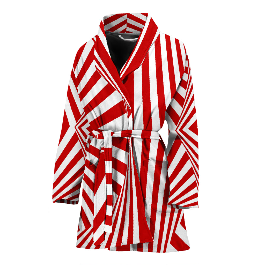 Vortex Print Design LKS304 Women Bathrobe