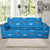 Skydiving Pattern Print Design 02 Sofa Slipcover