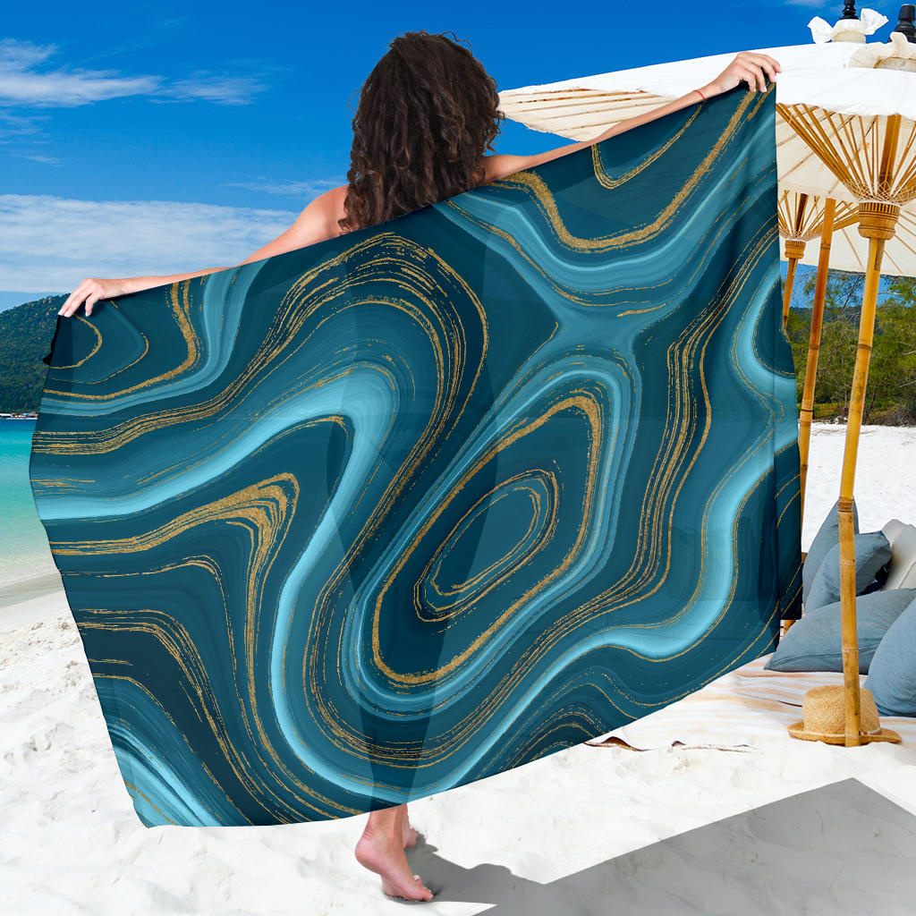 Liquid Pattern Print Design 04 Sarong Pareo Wrap