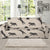 Schnauzers Pattern Print Design A06 Sofa Slipcover