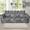 Camouflage Fern Pattern Print Design 05 Sofa Slipcover