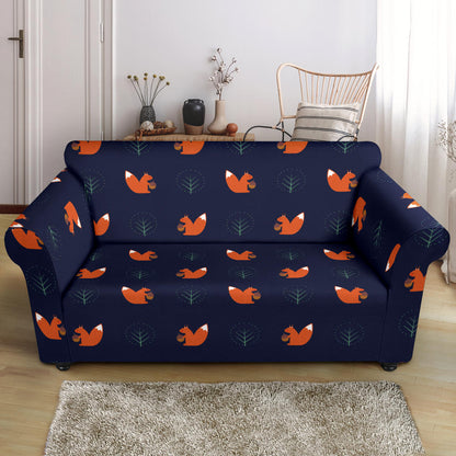 Squirrel Print Design LKS303 Loveseat Couch Slipcover