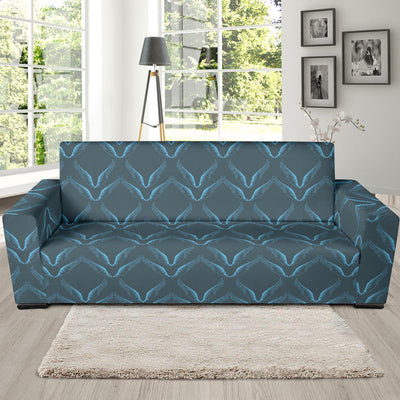 Angel Wings Pattern Print Design 04 Sofa Slipcover