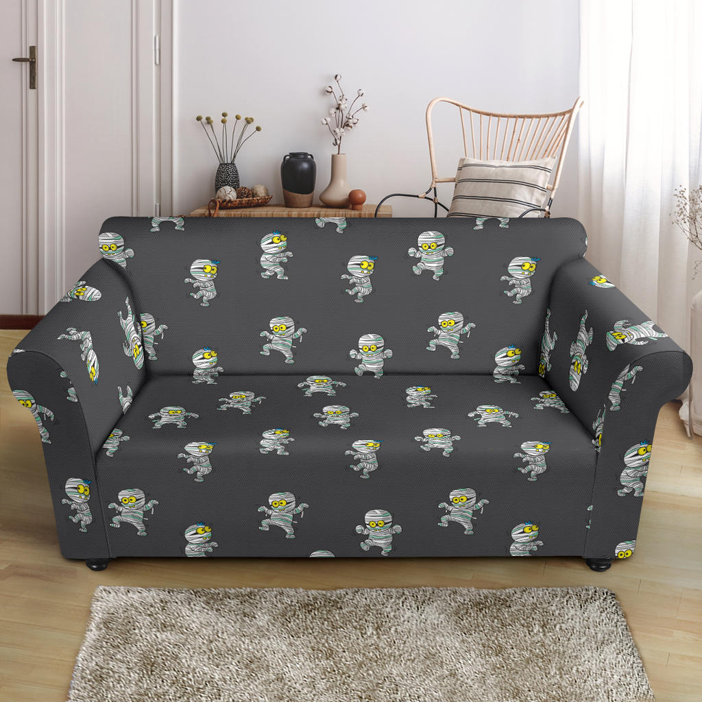 Mummy Print Design LKS305 Loveseat Couch Slipcover