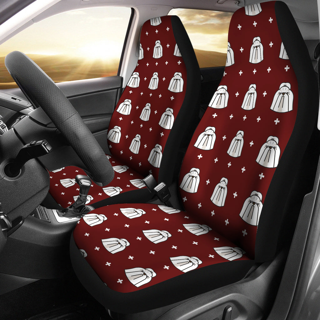 Shih Tzu Print Design LKS301 Car Seat Covers