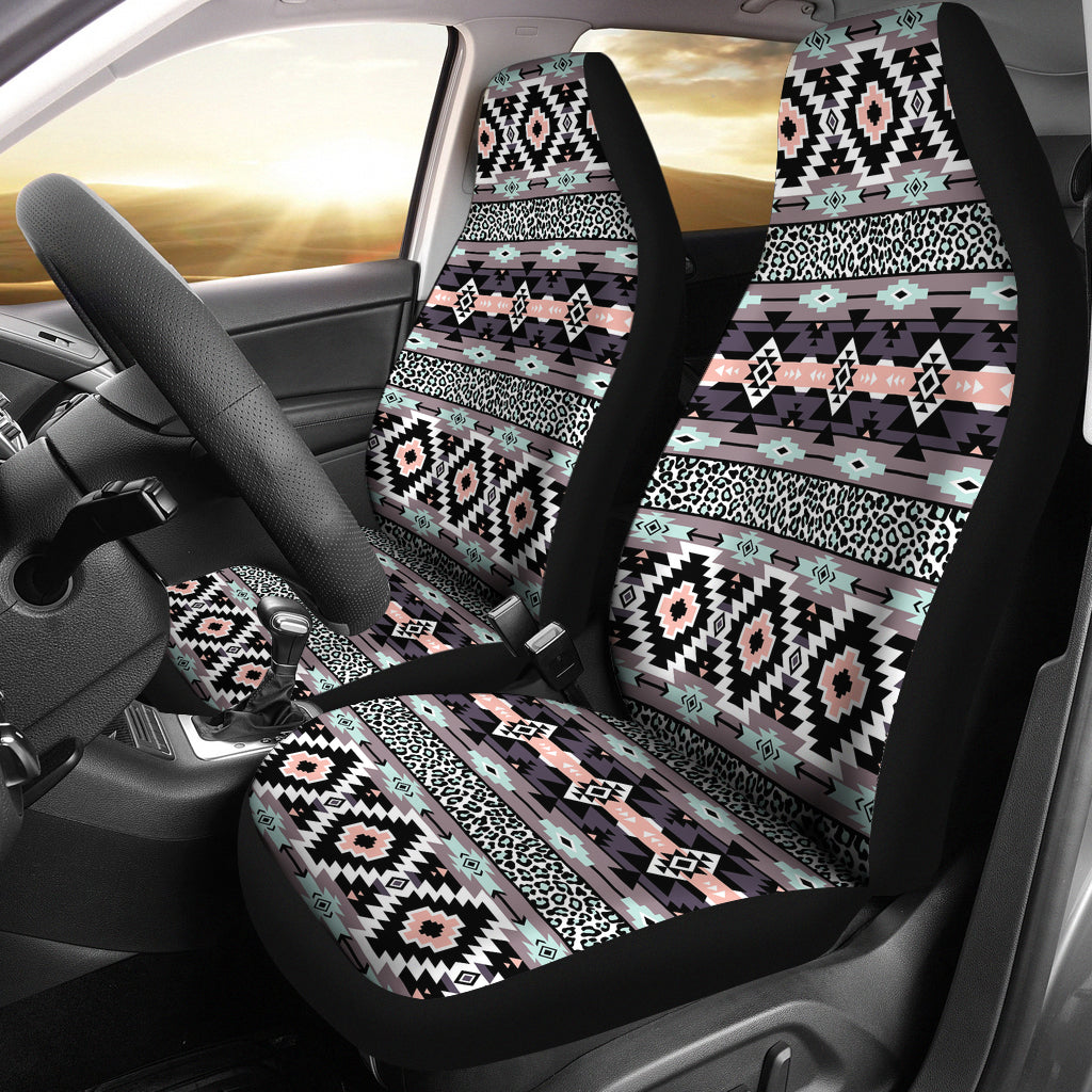 Safari Pattern Print Design LKS302 Car Seat Covers