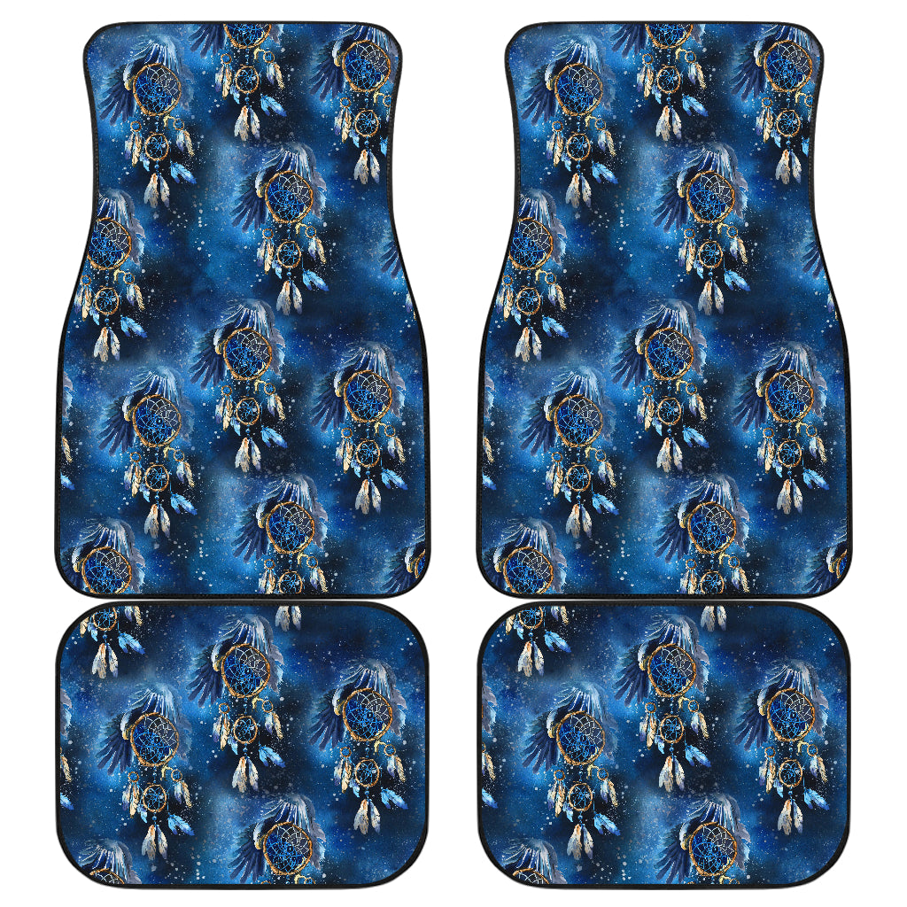 Eagles Dream Catcher Themed Car Floor Mats Front Back