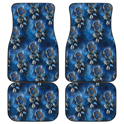 Eagles Dream Catcher Themed Car Floor Mats Front Back