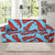 Lobster Red Pattern Print Design 03 Sofa Slipcover