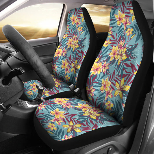 Summer Floral Print Design LKS304 Car Seat Covers