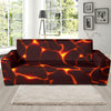 Lava Pattern Print Design 02 Sofa Slipcover