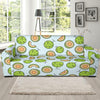 Cantaloupe Pattern Print Design 02 Sofa Slipcover