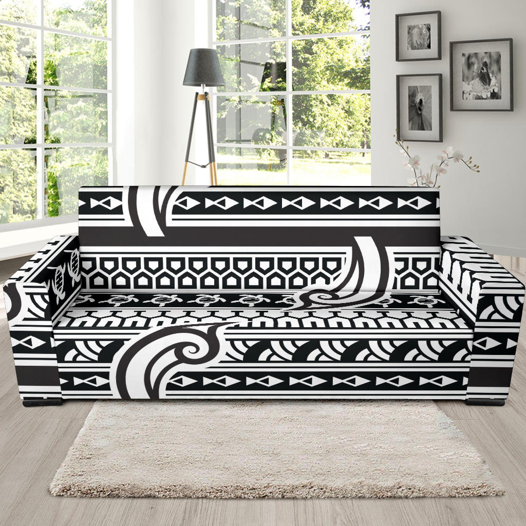 Samoan Style Print Design LKS305 Sofa Slipcover