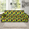 Lovebird Pattern Print Design 01 Sofa Slipcover