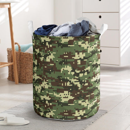 ACU Digital Army Camouflage Laundry Basket