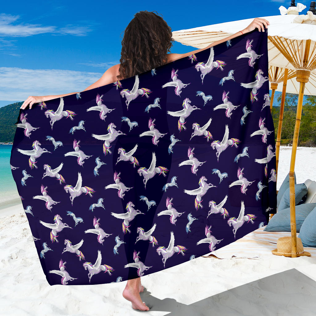 Pegasus Pattern Print Design 02 Sarong Pareo Wrap
