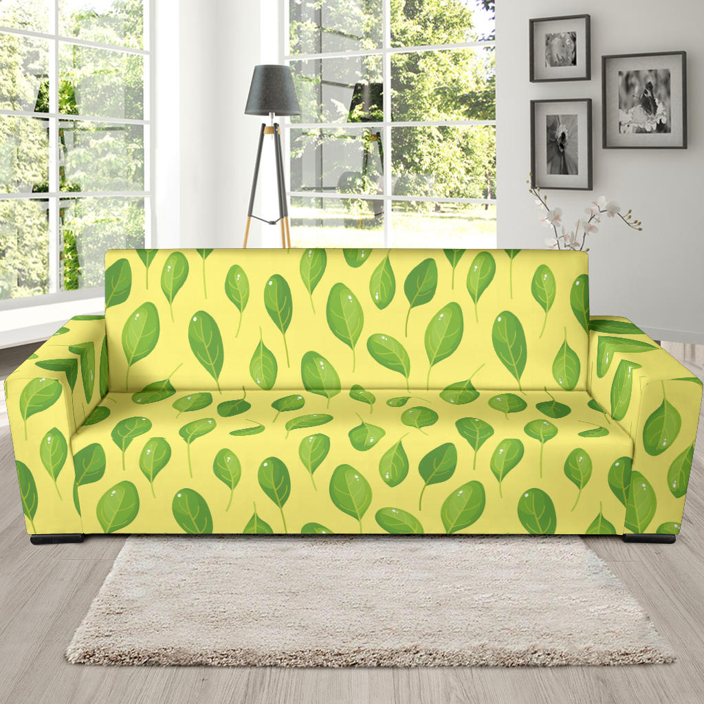 Spinach Print Design LKS302 Sofa Slipcover