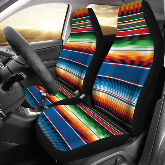 Serape Print Design LKS303 Car Seat Covers