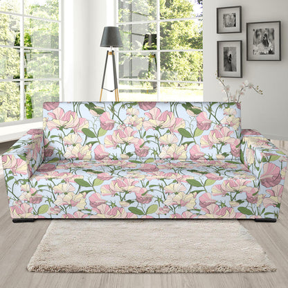 Sweet Pea Print Design LKS304 Sofa Slipcover
