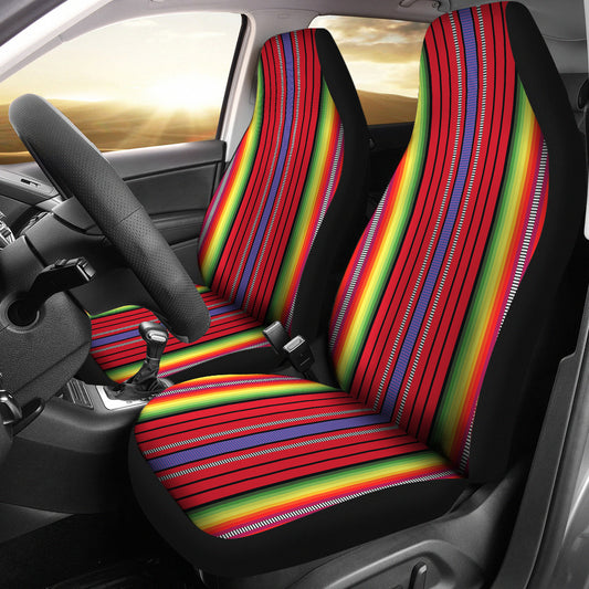 Serape Print Design LKS305 Car Seat Covers