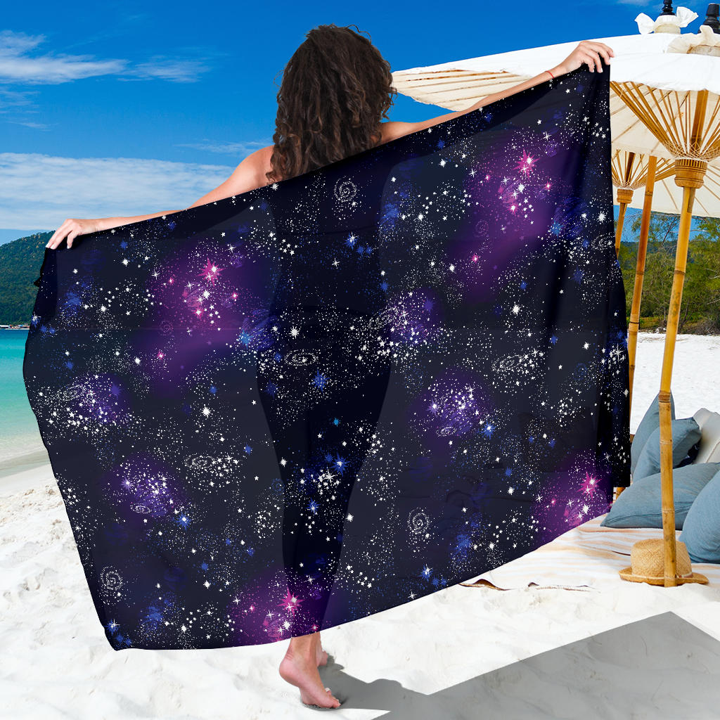 Cosmic Pattern Print Design 03 Sarong Pareo Wrap