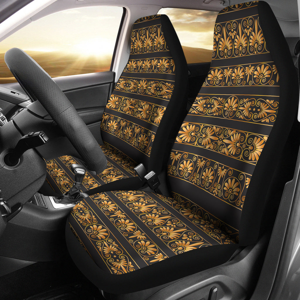 Ancient Greek Print Design LKS303 Car Seat Covers