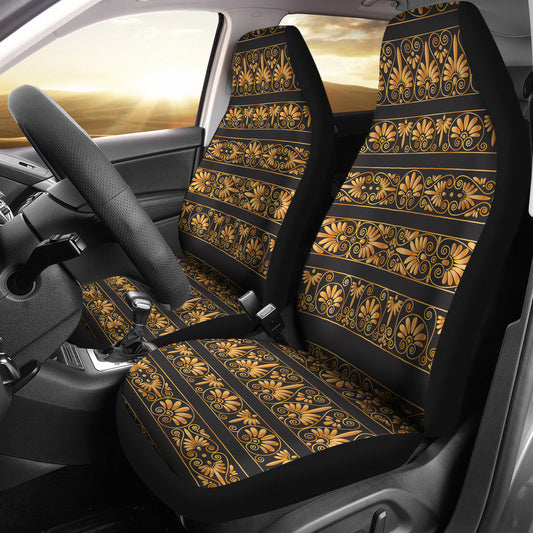 Ancient Greek Print Design LKS303 Car Seat Covers