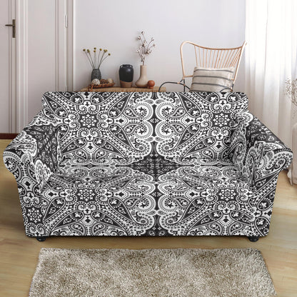 Bandana Print Design LKS309 Loveseat Couch Slipcover