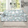 Goose Pattern Print Design 03 Sofa Slipcover