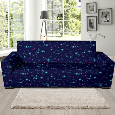 Constellation Pattern Print Design 01 Sofa Slipcover