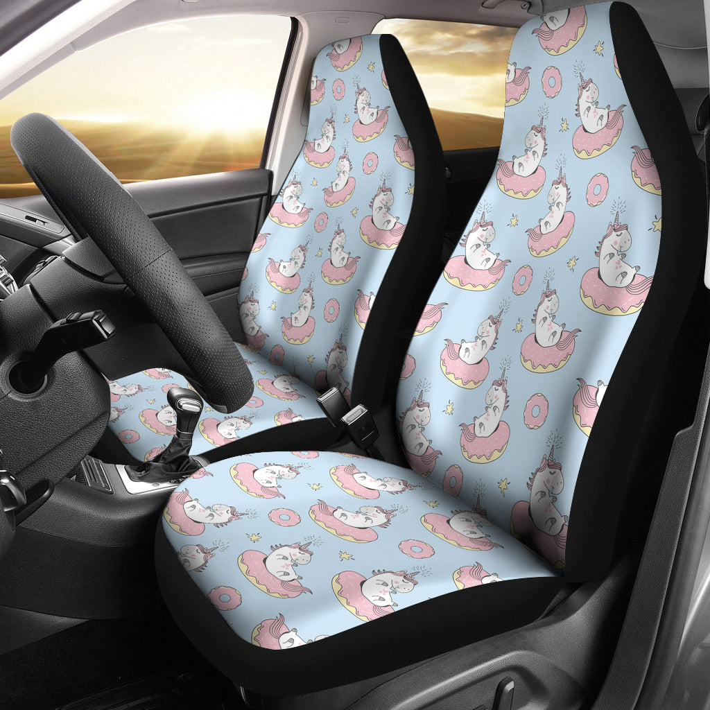 Unicorn Print Design LKS303 Car Seat Covers