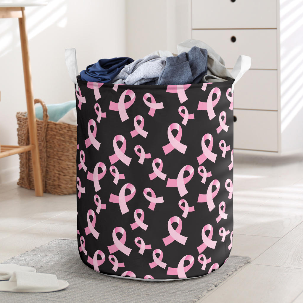 Breast Cancer Awareness Design Laundry Basket