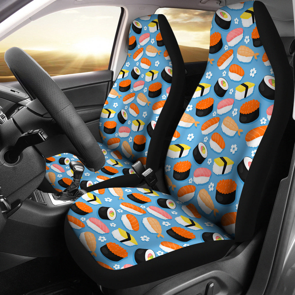 Sushi Print Design LKS304 Car Seat Covers
