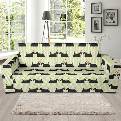 Scottish Terriers Print Design LKS304 Sofa Slipcover